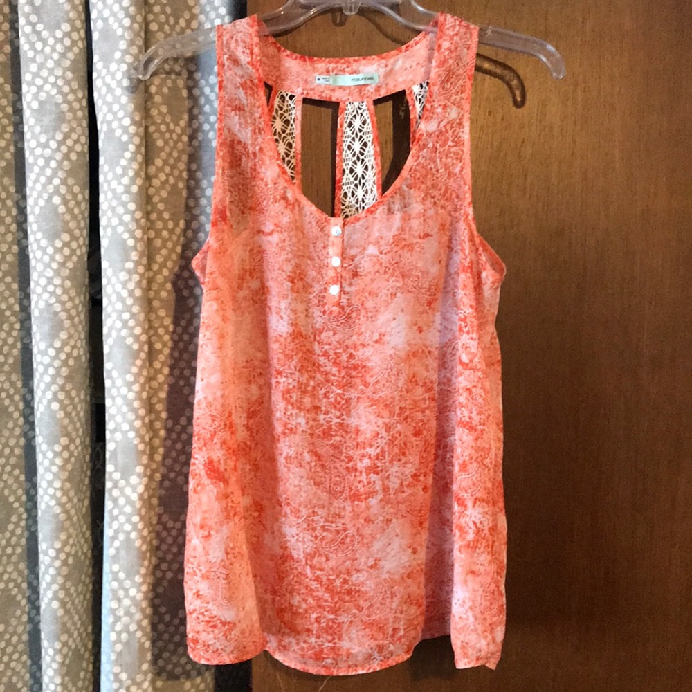 Maurice’s | Flowy Tank with Amazing Back details!